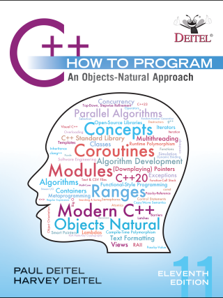 کتاب C++ How to Program ویرایش یازدهم